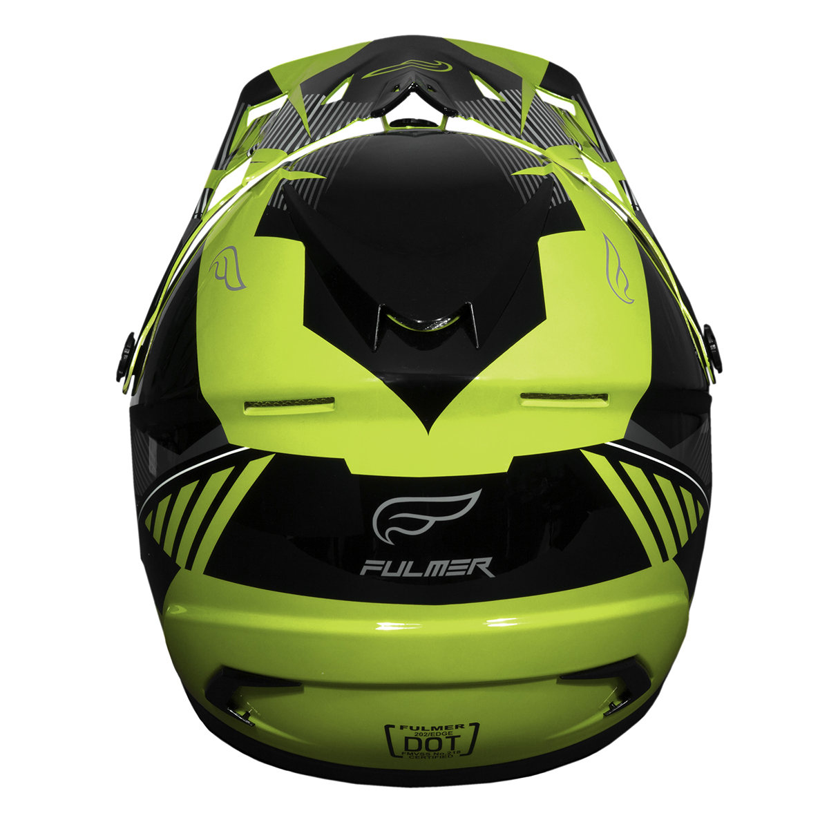 Adult Fulmer MX Helmet 202 EDGE ATV UTV Dirt Bike Off Road DOT